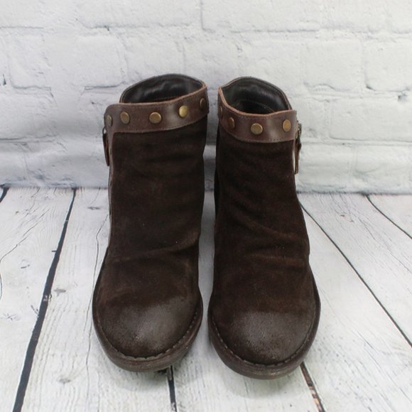 FLY LONDON Leather Side-Zip Ankle Boots Size 37 - Picture 5 of 9